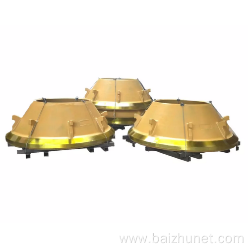 High manganese steel casting cone crusher bowl liner